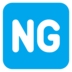 NG Button Emoji Copy Paste ― 🆖 - microsoft