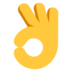 OK Hand Emoji Copy Paste ― 👌 - microsoft