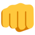 Oncoming Fist Emoji Copy Paste ― 👊 - microsoft