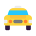 Oncoming Taxi Emoji Copy Paste ― 🚖 - microsoft