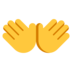 Open Hands Emoji Copy Paste ― 👐 - microsoft