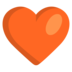 Orange Heart Emoji Copy Paste ― 🧡 - microsoft