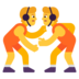People Wrestling Emoji Copy Paste ― 🤼 - microsoft