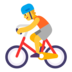 Person Biking Emoji Copy Paste ― 🚴 - microsoft