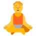 Person In Lotus Position Emoji Copy Paste ― 🧘 - microsoft