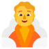 Person In Steamy Room Emoji Copy Paste ― 🧖 - microsoft