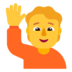 Person Raising Hand Emoji Copy Paste ― 🙋 - microsoft
