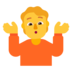 Person Shrugging Emoji Copy Paste ― 🤷 - microsoft