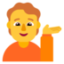 Person Tipping Hand Emoji Copy Paste ― 💁 - microsoft