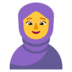 Woman With Headscarf Emoji Copy Paste ― 🧕 - microsoft