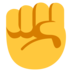 Raised Fist Emoji Copy Paste ― ✊ - microsoft