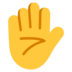 Raised Hand Emoji Copy Paste ― ✋ - microsoft