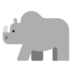 Rhinoceros Emoji Copy Paste ― 🦏 - microsoft