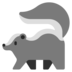 Skunk Emoji Copy Paste ― 🦨 - microsoft