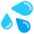 Sweat Droplets Emoji Copy Paste ― 💦 - microsoft