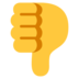 Thumbs Down Emoji Copy Paste ― 👎 - microsoft