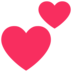 Two Hearts Emoji Copy Paste ― 💕 - microsoft