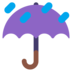 Umbrella With Rain Drops Emoji Copy Paste ― ☔ - microsoft