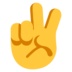 Victory Hand Emoji Copy Paste ― ✌️ - microsoft