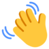 Waving Hand Emoji Copy Paste ― 👋 - microsoft