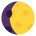 Waxing Gibbous Moon Emoji Copy Paste ― 🌔 - microsoft