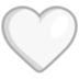 White Heart Emoji Copy Paste ― 🤍 - microsoft
