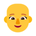 Woman: Bald Emoji Copy Paste ― 👩‍🦲 - microsoft