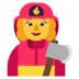 Woman Firefighter Emoji Copy Paste ― 👩‍🚒 - microsoft