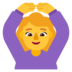 Woman Gesturing OK Emoji Copy Paste ― 🙆‍♀ - microsoft