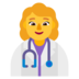 Woman Health Worker Emoji Copy Paste ― 👩‍⚕ - microsoft