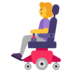 Woman In Motorized Wheelchair Emoji Copy Paste ― 👩‍🦼 - microsoft