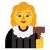 Woman Judge Emoji Copy Paste ― 👩‍⚖ - microsoft