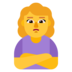 Woman Pouting Emoji Copy Paste ― 🙎‍♀ - microsoft