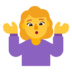 Woman Shrugging Emoji Copy Paste ― 🤷‍♀ - microsoft