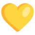 Yellow Heart Emoji Copy Paste ― 💛 - microsoft