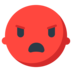 Angry Face Emoji Copy Paste ― 😠 - mozilla