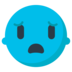 Anguished Face Emoji Copy Paste ― 😧 - mozilla