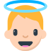 Baby Angel Emoji Copy Paste ― 👼 - mozilla