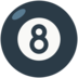 Pool 8 Ball Emoji Copy Paste ― 🎱 - mozilla