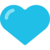 Blue Heart Emoji Copy Paste ― 💙 - mozilla