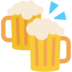 Clinking Beer Mugs Emoji Copy Paste ― 🍻 - mozilla