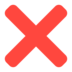 Cross Mark Emoji Copy Paste ― ❌ - mozilla