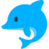 Dolphin Emoji Copy Paste ― 🐬 - mozilla