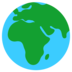 Globe Showing Europe-Africa Emoji Copy Paste ― 🌍 - mozilla