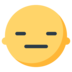 Expressionless Face Emoji Copy Paste ― 😑 - mozilla