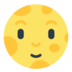 Full Moon Face Emoji Copy Paste ― 🌝 - mozilla