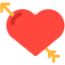 Heart With Arrow Emoji Copy Paste ― 💘 - mozilla