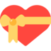 Heart With Ribbon Emoji Copy Paste ― 💝 - mozilla