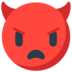 Angry Face With Horns Emoji Copy Paste ― 👿 - mozilla