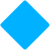 Large Blue Diamond Emoji Copy Paste ― 🔷 - mozilla